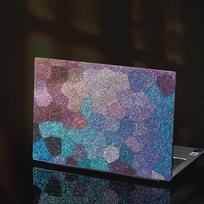 Dangtelis Spindinti Oda 16 colių Nešiojamojo kompiuterio Lipdukai Odos skirti Macbook / HP / Dell / Lenovo / Acer Universalūs 6 gray