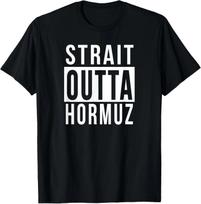 Tiesiai iš Hormūzo Juokingi Parodijos Humoro Marškinėliai Dovana Idėja Marškinėliai L