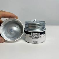 100ml Metaliniai perlamutriniai akriliniai dažai Vandeniui atsparūs Sienų tapyba Auksinės folijos tapybos linijų puošyba 100mlx3