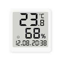 New Magnetic Digital Clock LED Temperature Display Kitchen Alarm Timer Black White Multi-Functional Home Hygrometer Home Use