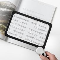 Didinamasis stiklas su klijavimo rankena, reguliuojamo ryškumo skaitymo didinamasis stiklas, 48 LED lemputės, 2 ryškumo režimai, senjorams, knygų skaitymui China Mainland