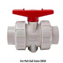 Jinghong PPR Double Union Hot-Melt Ball Valve DN50