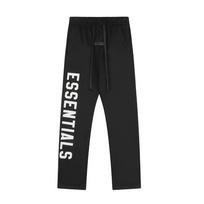 Fear Of God Essentials Letter Print Straight-Leg Sweatpants - Unisex Casual Loose Trousers S