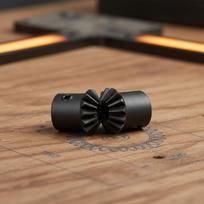 2Pcs 1M 15T 90 Degrees Spiral Bevel Gear Set High Precision 45 Carbon Steel Differential Gear 1:1 Ratio Low Noise Gears 6mm