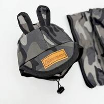 Camouflage Breathable Sun Hat for Dogs Large kamufliažas