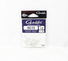 Gamakatsu 67702 SC15 Platus kabliukas alavuotas Dydis 2, 12 vnt. pakuotėje (1284)