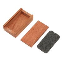 Essential Oil Wooden Diffuser Noiseless Natural Aromatherapy Diffuser for Home Office Car Ornament brown