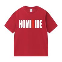 Homixide Gang Album Graphic T-Shirt Rap Playboi Carti Hip Hop Tide Short Sleeve T-shirts Men's Vintage Oversized Cotton T Shirt 3XL