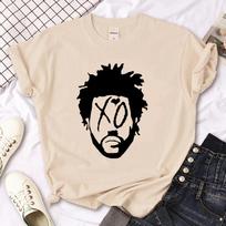 the Weeknd marškinėliai moterims japoniškas grafinis topas mergaitei japoniška manga y2k drabužiai S