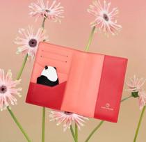 Creative Chinese-Style Panda Passport Holder: Multi-Layer Leather Design and Cultural Document Protector