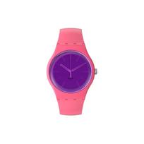 SWATCH Unisex Purple Watch SO29P102 SO29P102 Purple Watch Dial