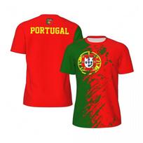 Cool 3d Printed Portugal T-shirt Summer Football T Shirt Sports Running Fitness Tshirt Streetwear Short Sleeves Tee S