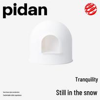 pidan Sniego namelis Pusiau atviras kačių tualetas