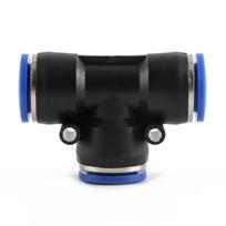 PE-08 T-Type Air Tube Quick Connectors (5-pack)