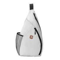 Side Pocket Sports Sling Bag Large Capacity Tennis Should Bag Badminton Racket Bag  Fitness Gym