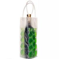Wine Ice Bag Holder Champagne Beer Cooler Whisky Can Drink Cooler Gel Cooling Chiller Bar Accessories BTBD01 žalia