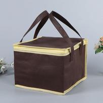 Insulated Food Delivery Bag Reusable Thermal Cake Carrying Bag Large Capacity for Hot & Cold Meals Takeout  Personal Use 220x220x190mm
