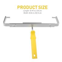 Aluminum Zinc Zinc Alloy Roller Brush Rack Retractable Aluminum Zinc Zinc Alloy Stand  Professional Painting geltona