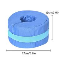 Pėdos pagalvėlė „Donut“ putplasčio pagalvė nuo pragulų, kelio ir čiurnos apsauga su rankų ir kojų atrama senjorams blue