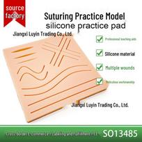 MTS Silicone Suture Practice Module - Long Wound Simulation Pad 150x150x11 mm