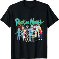 Rick & Morty Group T-Shirt S