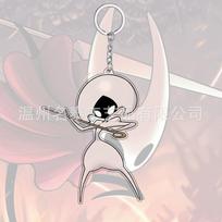 Anime Hollow Knight Silksong Acrylic Keychain Accessories Creative Bag Charms Backpack Pendant Funny Key Ring Fans Gift