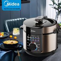 Midea 5L Multi-Function Electric Pressure Cooker with Dual Pots CN plug (adapter included)