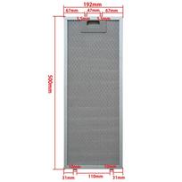500x192mm 61874021 For Teka Metal Range Hood Grease Filter Range Hood Filter China Mainland