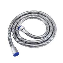 Hose Garden Water Hose Pipe Extension Accessories Shower New 1.5/2M Black SUS304 Pull Pipes Flexible Bathroom Extendable Hoses (silver,1.5m) sidabras