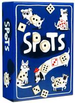 Essential Party Board Games: Smack It! Reaction Challenge & SPOTS Dog Dice—Fun & Educational blue