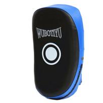 Sand Bag Boxing Training Target PU Leather Taekwondo Kick Pad Boxing Mitts  Fitness Equipment mėlyna
