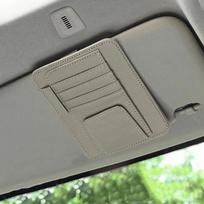 Wear-resisting Car Sun Visor Organizer Save Space Car Ticket Holder Eyeglass Stand  Bank Card pilka