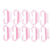 10 vnt. nagų šepetėlių rinkinys Art Manikiūras Pedikiūras Minkštas dulkes nuvalantis plastiko valymo dildės įrankiai 10Pcs