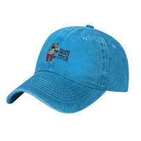 DTMF Skirta Fotografuoti Vyrams Moterims Beisbolo Kepurės Bad Bunny Dėvėtos Džinsinės Kepurės Vintage Lauko Veiklos Minkšta Snapback Kepurė Adjustable mėlyna