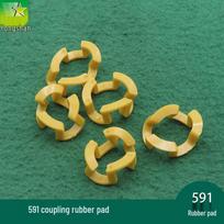 Computer Roller Car Motor Coupling Rubber Pad for Industrial Sewing Machine Trimming. 591