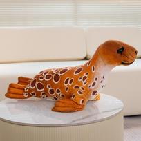 Simulation seal doll plush toy aquarium sea lion doll home pillow children soothing doll 40cm ruda