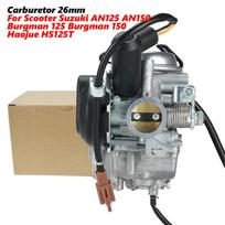 Carburetor 26mm For Scooter Suzuki AN125 AN150 Burgman 125 Burgman 150 Haojue HS125T Neptune Burgman Vergaser Scooter Parts Carb