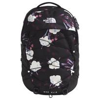 The North Face 27L Raidės Logotipo Užtrauktuku Lauko Krepšys Perdirbtas Nailonas Juodas Žiemos Gėlių Raštas Moteriškos krepšiai NF0A52SI4FI Black Winter Flower Print black