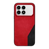 For Poco F8 Ultra Case New Frosted Heat Dissipation Sweat Proof Anti Fall Protective Back Cover For POCO F8 Pro Shell Bumper Poco F8 Pro raudona
