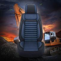 Automobilio ekskavatoriaus sėdynės užvalkalas Lino audinio pagalvėlė Atsparus dėvėjimuisi Apsauga HITACHI DOOSAN CAT JCB Sany Liugong Shanmon juoda pilka spalva