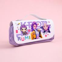 K-Pop Multifunctional Pencil Case for Primary Students - Two-Dimensional Stationery Box