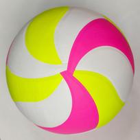 New Model Color Volleyball ball,Training Competition Professional Game Volleyball, Optional Pump + Needle +Net Bag pink