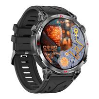Rainbuvvy KC93 GPS išmanusis laikrodis 1,56 colio AMOLED 480x480 BLE5.3 Bluetooth skambučiai 3ATM atsparumas vandeniui Daugybė sporto režimų Madingas sportinis laikrodis
