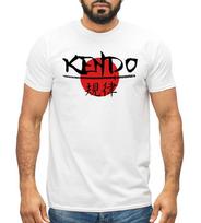 Kendo T-shirt Samurai Spirit Japanese Sword Martial Arts Gift Japan Sun Flag Tee 4XL