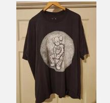 Kaws for Kid Cudi Moon Man Classic Style T-shirt All Size S-5XL Unisex T-Shirt XXXL beige