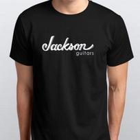 JACKSON GUITARS NAUJI 100% medvilniniai marškinėliai vyriški Top visi dydžiai S M L XL XXL juodi balti L