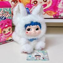 Popular Play Blind Box Plush Pendant Wakuku Fox Rabbit Mischief Diary Series Girl Cute Ornament Mystery Box Doll Action Model Premium Quality