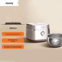 Joyoung 4L IH Rice Cooker with 0-Coating Stainless Steel Pot CN plug (adapter included) pilka spalva