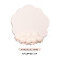 KAL Cloud Memory Foam Wrist Rest Mouse Pad (2-Pack)