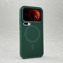 For Xiaomi Mi 17 Pro Max Case Hard PC Heat dissipation magnetic Protective Back Cover Case For Xiaomi Mi 17 17Pro Phone Shell Xiaomi 17 pro žalia
